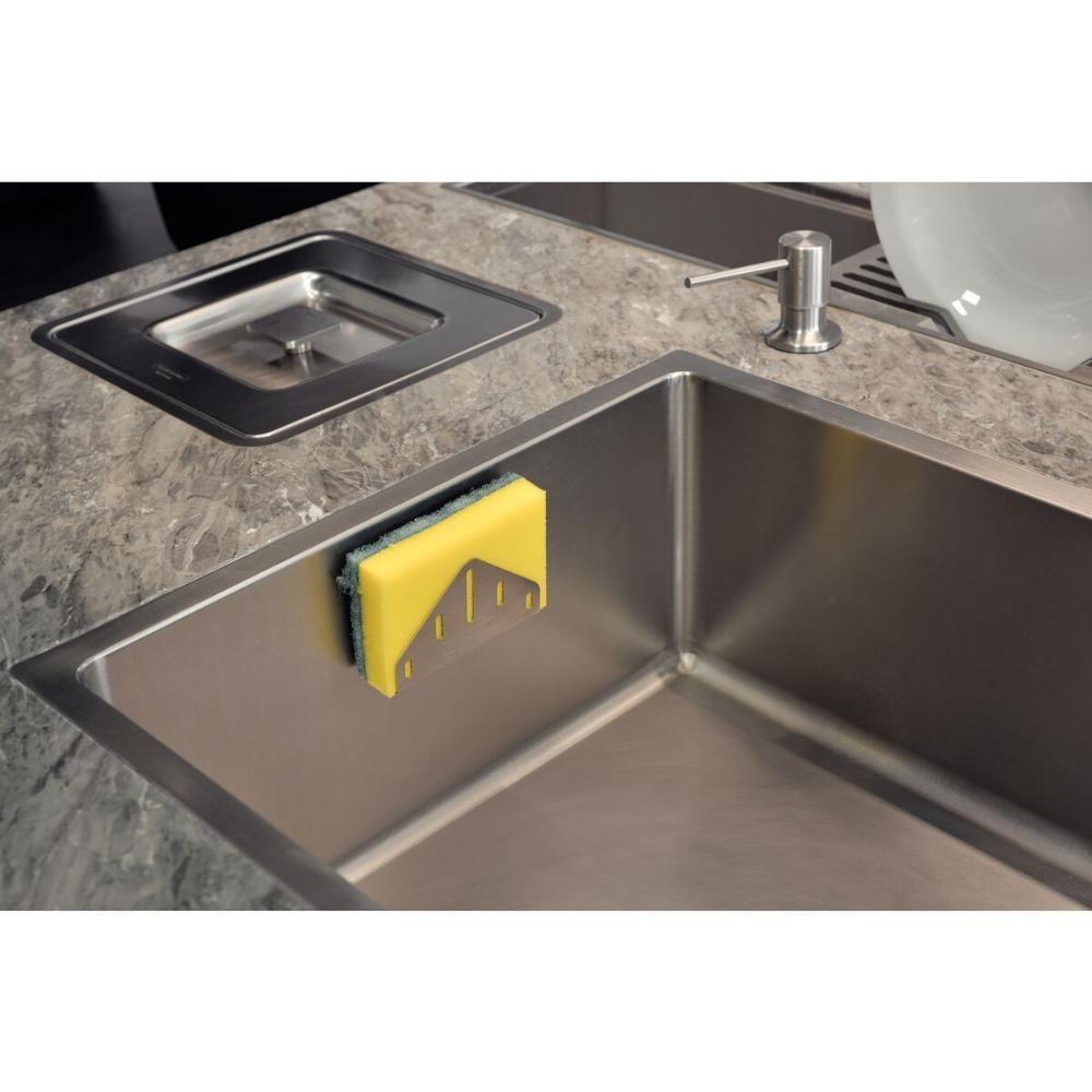 Suporte Para Esponja Em Aço Inox Tramontina Com Acabamento Scotch Brite - 2