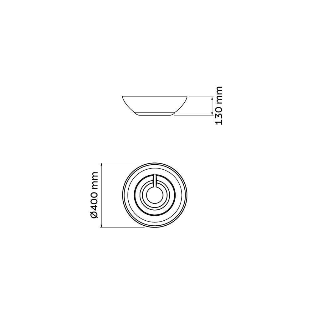 Vaso Tramontina Indi Em Polietileno Granito Areia 13 Cm - 7