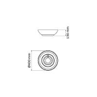 Vaso Tramontina Indi Em Polietileno Granito Areia 13 Cm - 7