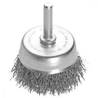 Escova Tipo Copo Arame Ondulado Com Haste 2x1-4'' - 1