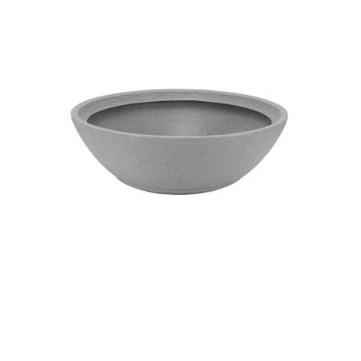 Vaso Tramontina Indi Em Polietileno Granito Pedra 22cm