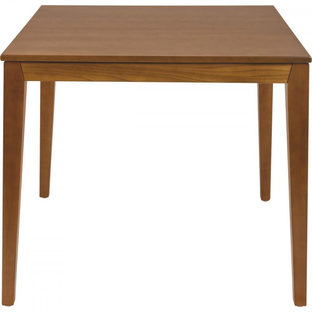 Mesa De Madeira Tramontina London Quadrada Em Tauarí Amêndoa 4 Lugares 80 Cm - 1