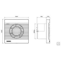 Exaustor Para Banheiro Tramontina Ba 100 127 V - 7
