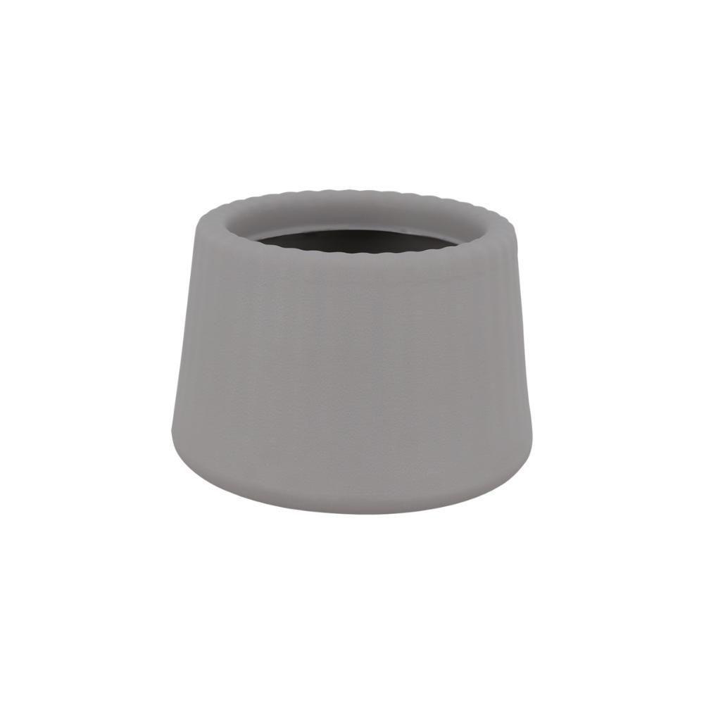 Vaso Tramontina Lótus Em Polietileno Concreto 8,5 Cm - 4