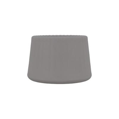 Vaso Tramontina Lótus Em Polietileno Concreto 8,5 Cm