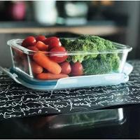 Pote De Vidro Retangular Hermetico Marmita 350 Ml - Mimo - 5