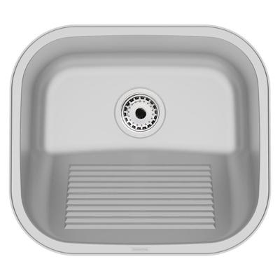 Tanque De Encaixe Tramontina Hera Compact 19 Em Aço Inox Acetinado 40x35 Cm