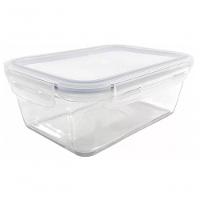 Pote De Vidro Retangular Hermetico Marmita 1500 Ml - Mimo - 4