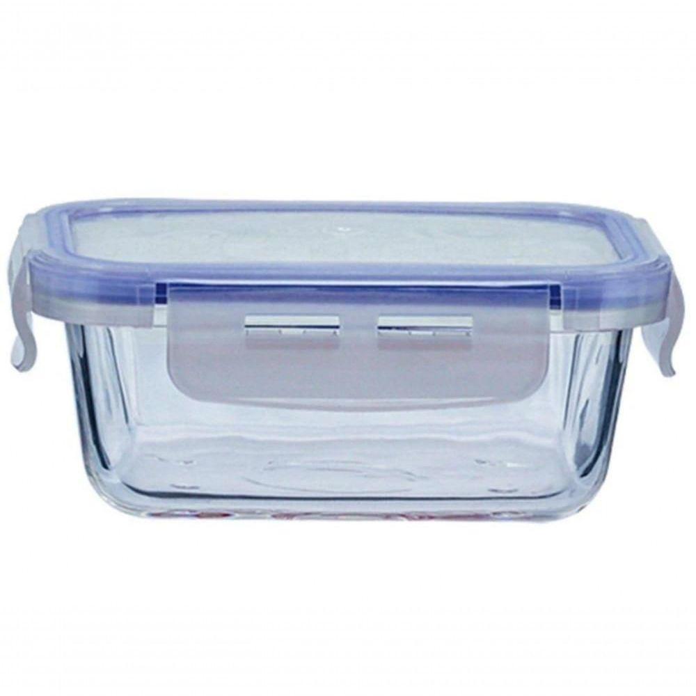 Pote Hermetico Quadrado Marmita De Vidro 800 Ml - Mimo - 5