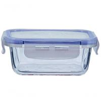 Pote Hermetico Quadrado Marmita De Vidro 800 Ml - Mimo - 5