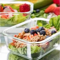 Pote Hermetico Quadrado Marmita De Vidro 800 Ml - Mimo - 7