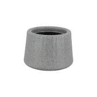 Vaso Tramontina Lótus Em Polietileno Granito Pedra 8,5 Cm - 8