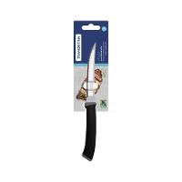 Faca Para Churrasco Tramontina Felice Com Lâmina Em Aço Inox Com Fio Microsserrilhado E Cabo De Polipropileno Preto 5 Po - 1