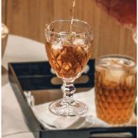 Taça Para Agua Vidro Diamond Vitral Clear - Original - 5