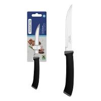 Faca Para Churrasco Tramontina Felice Com Lâmina Em Aço Inox Com Fio Liso E Cabo De Polipropileno Preto 5 Polegada - 6