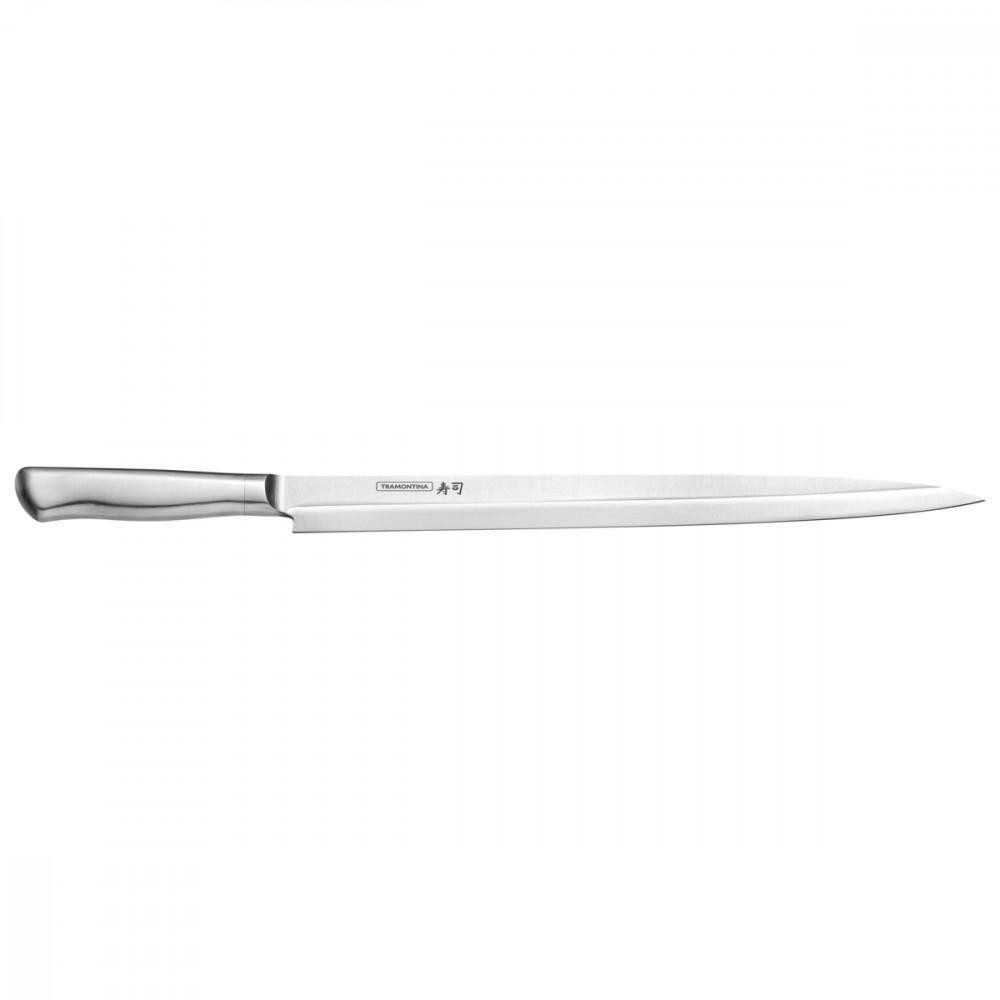 Faca Yanagiba Tramontina Sushi Diamond Com Lamina E Cabo Em Aço Inox 13 - 1