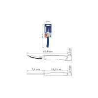 Faca Para Tomate Tramontina Felice Com Lâmina Em Aço Inox E Cabo De Polipropileno Azul 3 Polegada - 9