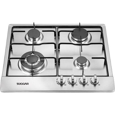 Cooktop 4 Bocas Suggar Aço Inox à Gás Bivolt FG4134IX