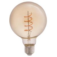 Lâmpada Led De Filamento Espiral Tramontina G95 4 W 2200 K Luz Amarela âmbar - 2