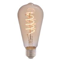 Lâmpada Led De Filamento Espiral Tramontina St64 4 W 2200 K Luz Amarela âmbar - 1