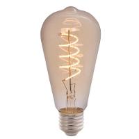 Lâmpada Led De Filamento Espiral Tramontina St64 4 W 2200 K Luz Amarela âmbar - 2