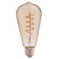 Lâmpada Led De Filamento Espiral Tramontina St64 4 W 2200 K Luz Amarela âmbar - 3