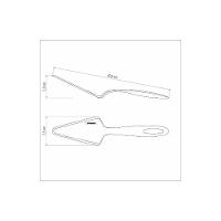 Kit 4 Espatulas Para Bolo Tramontina Ability Em Nylon Preto - 9