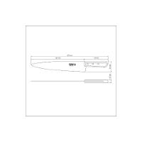 Kit 6 Facas Peixeira-cozinha 12 Lamina Clara - Tramontina - 9