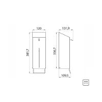 Dispenser Para Sabão E álcool Gel Tramontina Inox 1 Litro - 8