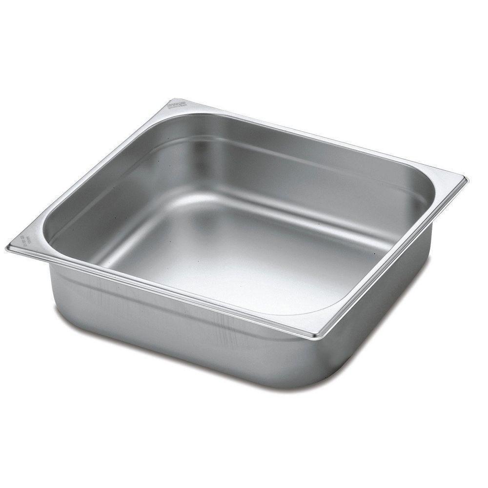 Cuba Tramontina 2-3 Em Aço Inox Sem Alças Profundidade 65 Mm - Aço 304 - 2