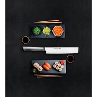 Faca Nakiri Tramontina Sushi Diamond Com Lâmina E Cabo Em Aço Inox 7 - 2