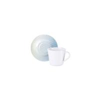 Conjunto Xícara E Pires De Chá Tramontina Polaris Em Porcelana Decorada, 185 Ml 2 Peças - 5