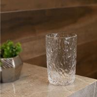 Copo De Luxo Martelado 330 Ml Vidro Resistente - Lyor