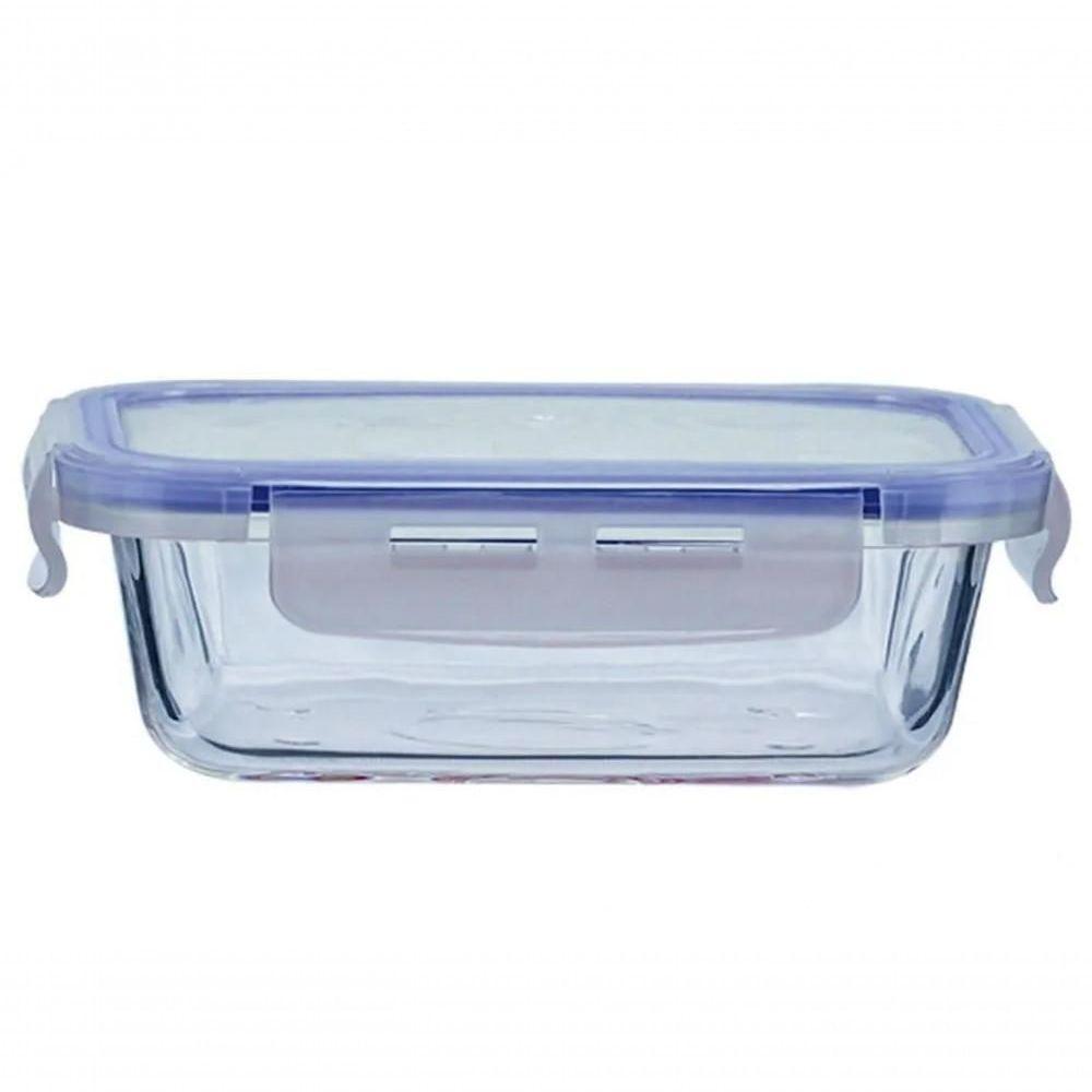 Pote De Vidro Retangular Hermetico Marmita 1000 Ml - Mimo - 3