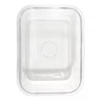 Pote De Vidro Retangular Hermetico Marmita 1000 Ml - Mimo - 5