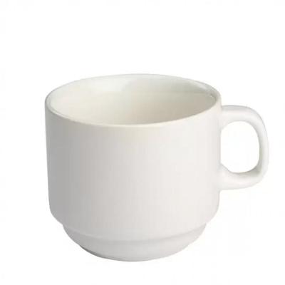 Conjunto 6 Xicaras Cha Sem Pires Empilhavel 200ml Porcelart