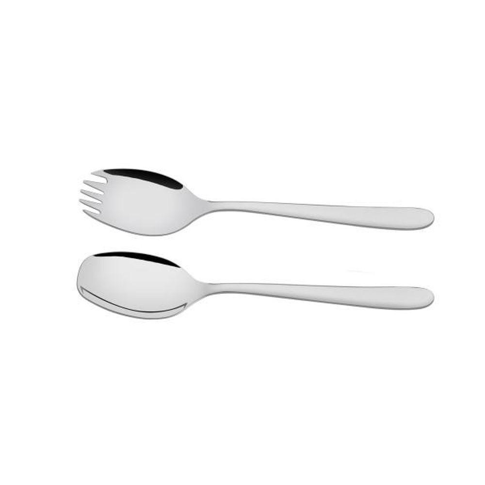 Talheres Para Salada Tramontina Cannes Em Aço Inox - 1