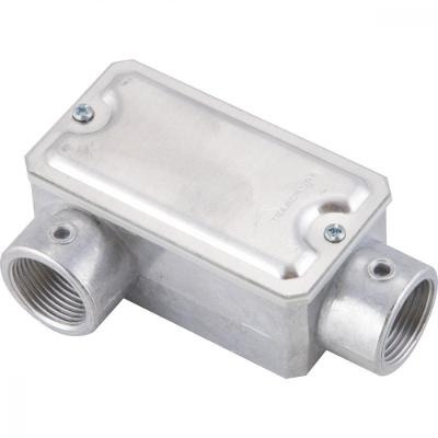 Condulete Fixo 1 Tipo Lr - Com Tampa - Rosca Bsp - Sem Pintura