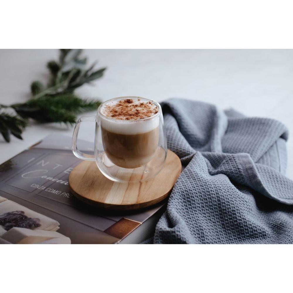 Conjunto De Xícaras Tramontina Para Chá E Cappuccino 200ml 2 Peças - 7