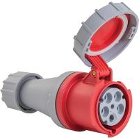 Tomada De Acoplamento Industrial 3p N T 63 A 380-415 Vca 6 H Tramontina - 2