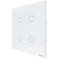 Interruptor Touch Smart 4x4 Tramontina Branco Com 4 Canais - 1