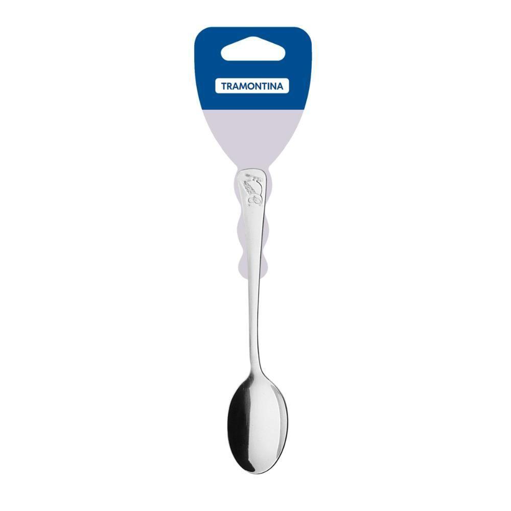 Kit 20 Colheres + 20 Garfos Infantis Tramontina Baby Inox - 1