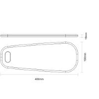 Tábua Para Antepasto Tramontina Provence Em Madeira Teca Fsc 48x19 Cm - 2