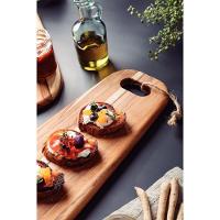 Tábua Para Antepasto Tramontina Provence Em Madeira Teca Fsc 48x19 Cm - 10