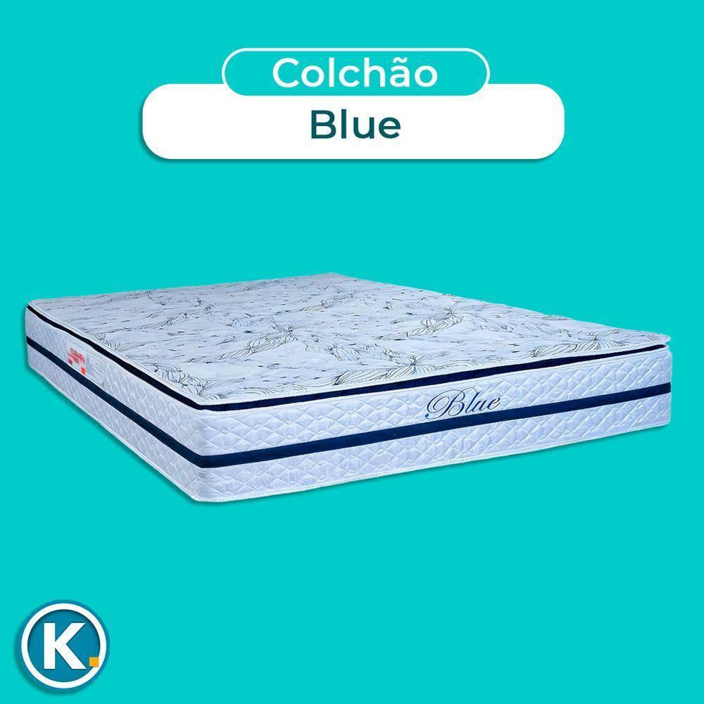 Colchão Espuma Queen Blue Paropas Molas Ensacadas - 5