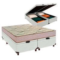 Cama + Bau Blindado E Colchão D33 Casal - Maxsono Paropas - 1