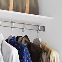 Closet Solteiro 2 Gavetas Branco Notável Móveis Branco - 8