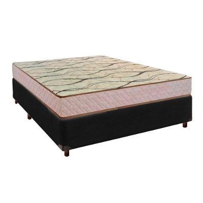 Colchão Casal D33 + Box Preto - Maxsono Paropas
