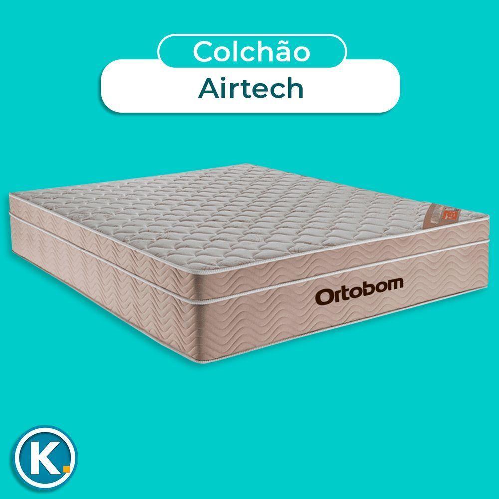 Colchão Espuma Queen Airtech Ortobom Molas Ensacadas - 3