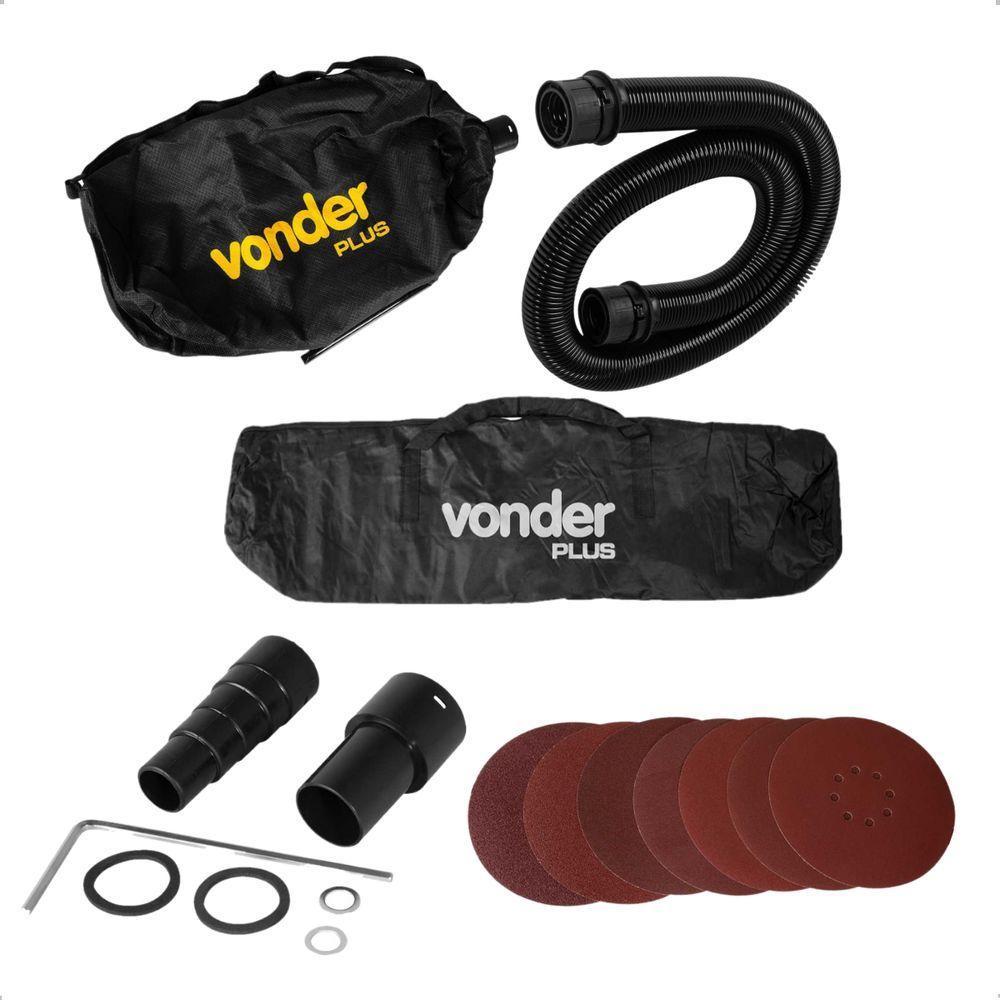 Lixadeira De Parede Led 250 Mm 950W Lpv 950b Vonder Plus 220V - 7